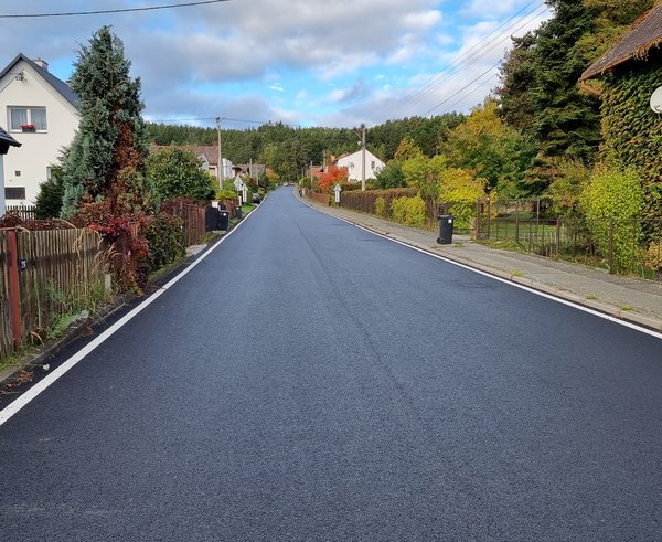 Nová silnice v Žihli