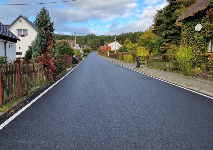 Nová silnice v Žihli