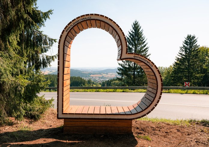 Fotopoint Plzeňského kraje. Srdce najdete v Klenčí pod Čerchovem
