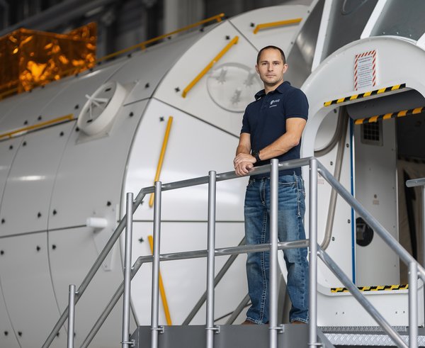 Český armádní pilot a astronaut Aleš Svoboda