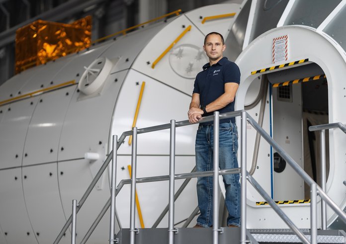 Český armádní pilot a astronaut Aleš Svoboda