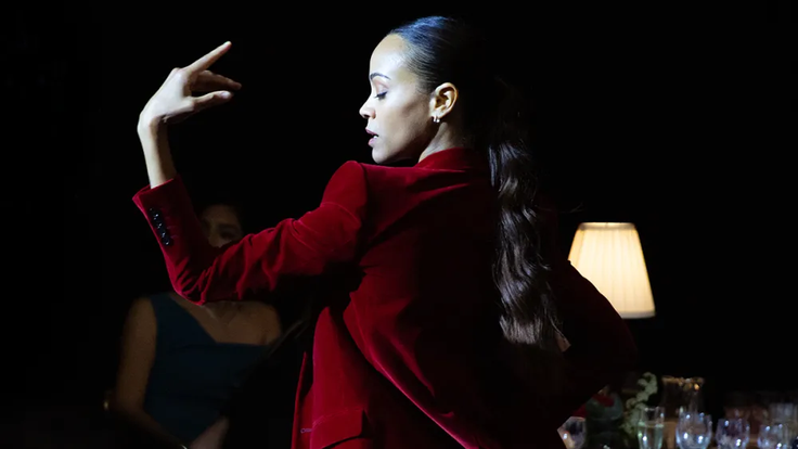 Zoe Saldana ve filmu Emilia Pérez (2024)