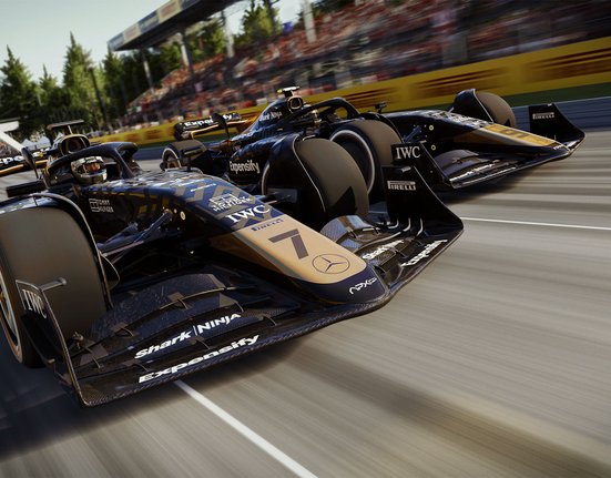 Záběr z filmu F1: The Movie (2025)