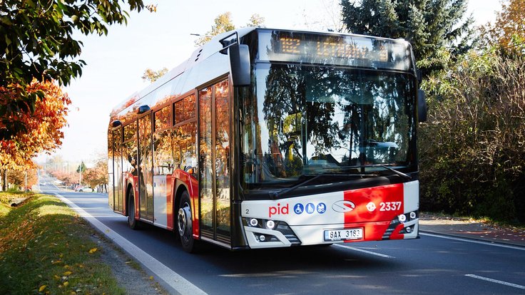 autobus Středočeský kraj PID