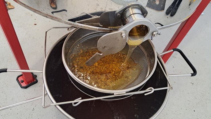 Včelstva na střeše vozovny Vokovice letos vyprodukovala sedmdesát kilogramů medu