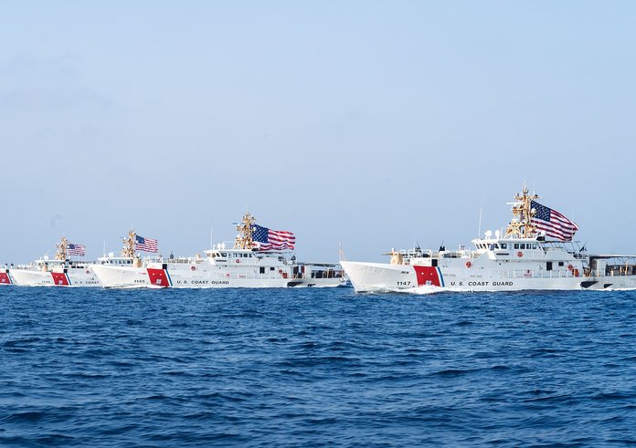 Four_sentinel_class_cutters_in_the_Strait_of_Hormuz_-_220822-A-KS490-1182