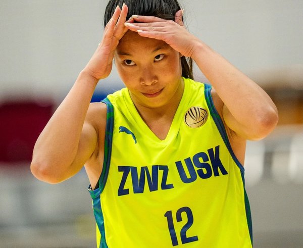 Hráčka USK Praha, Američanka Kaitlyn Chen.