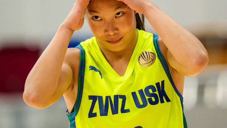 Hráčka USK Praha, Američanka Kaitlyn Chen.
