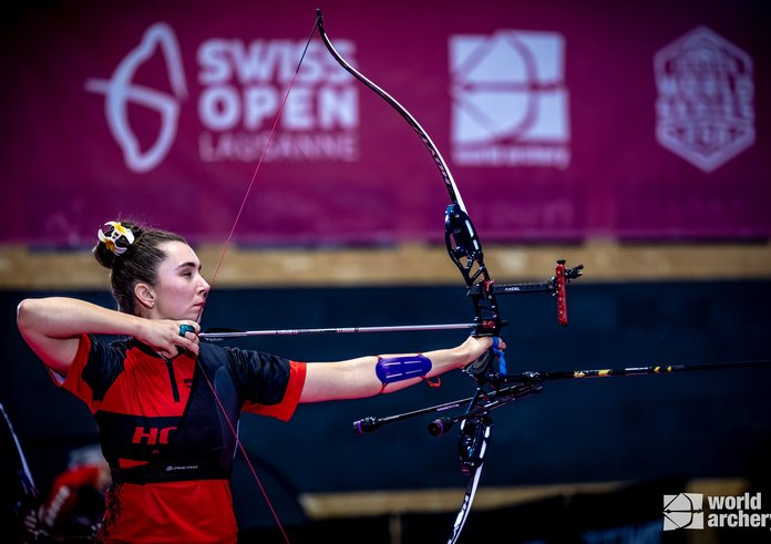 Marie Horáčková na týden starém turnaji ve Švýcarsku.