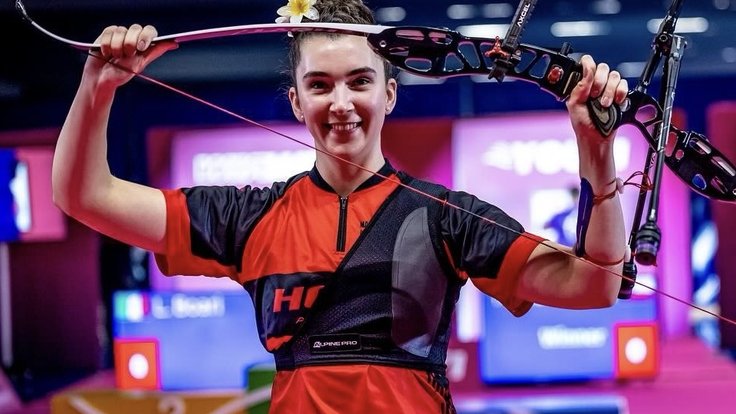 Marie Horáčková slaví zlato v Lausanne.