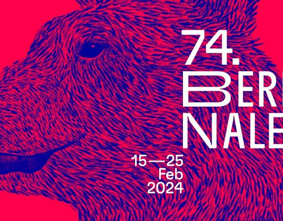 Plakát k 74. ročníku filmového festivalu Berlinale