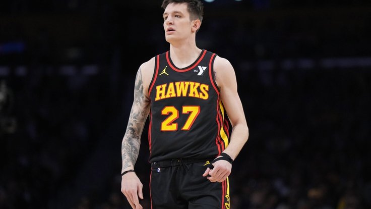 Vít Krejčí v dresu Atlanty v loňské sezoně.