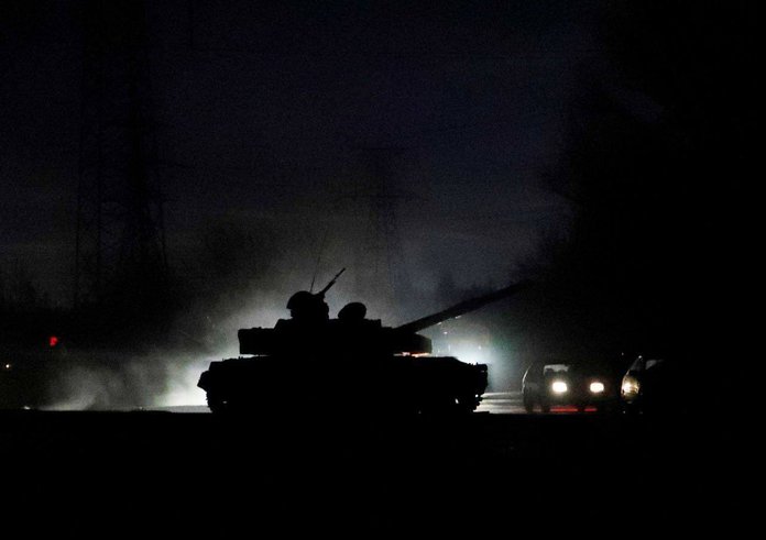 Tanky v ulicích Tripolisu.