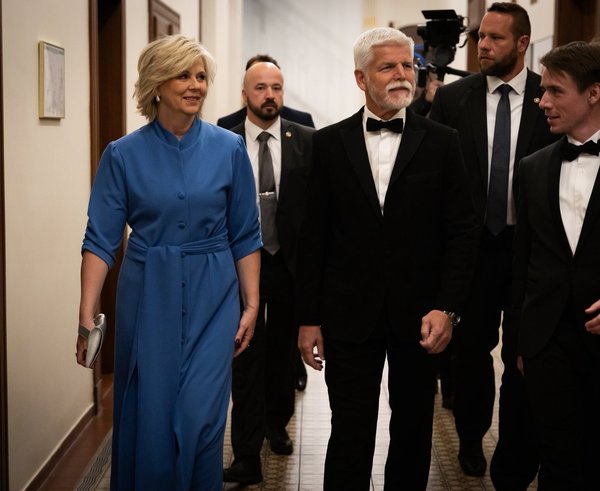 Prezident Petr Pavel a Eva Pavlová