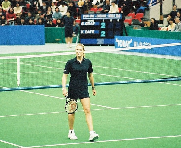 Steffi Graf v roce 2000.