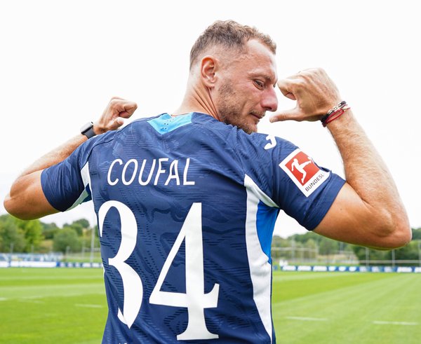 Vladimír Coufal oblékl dres Hoffenheimu.