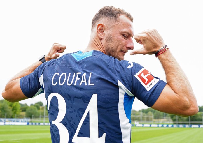 Vladimír Coufal oblékl dres Hoffenheimu.
