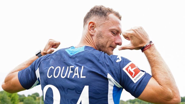 Vladimír Coufal oblékl dres Hoffenheimu.