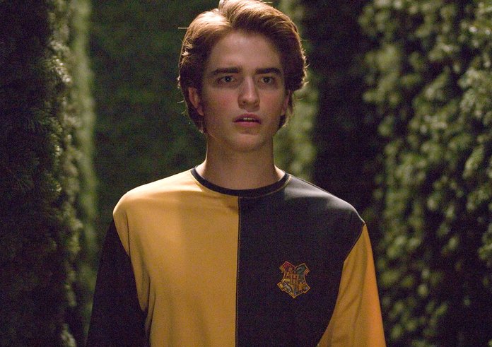 Robert Pattinson jako Cederic Diggory ze čtvrtého dílu Harryho Pottera.