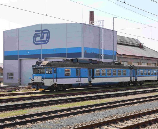 Prodloužená hala údržby ČD v Šumperku