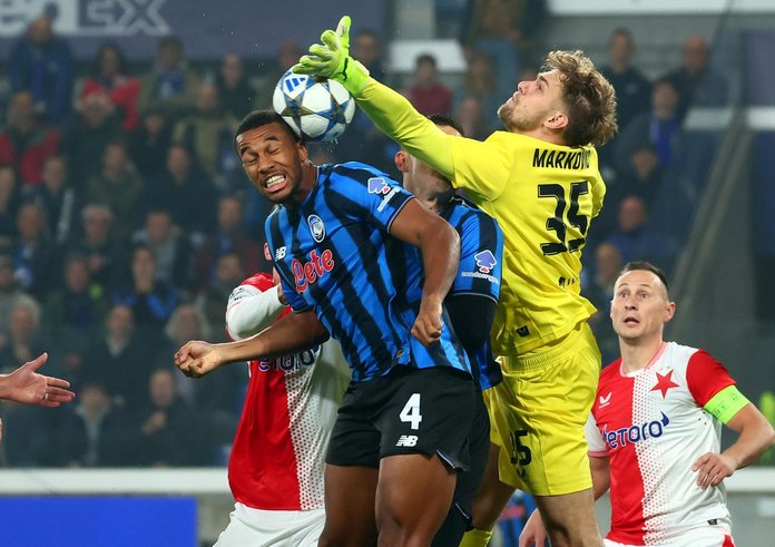Jakub Markovič zůstal proti Bergamu stoprocentní.