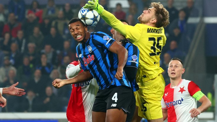 Jakub Markovič zůstal proti Bergamu stoprocentní.