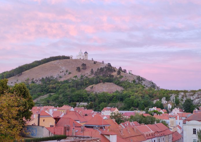 Svatý kopeček u Mikulova.