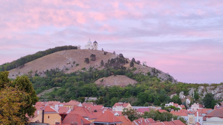 Svatý kopeček u Mikulova.