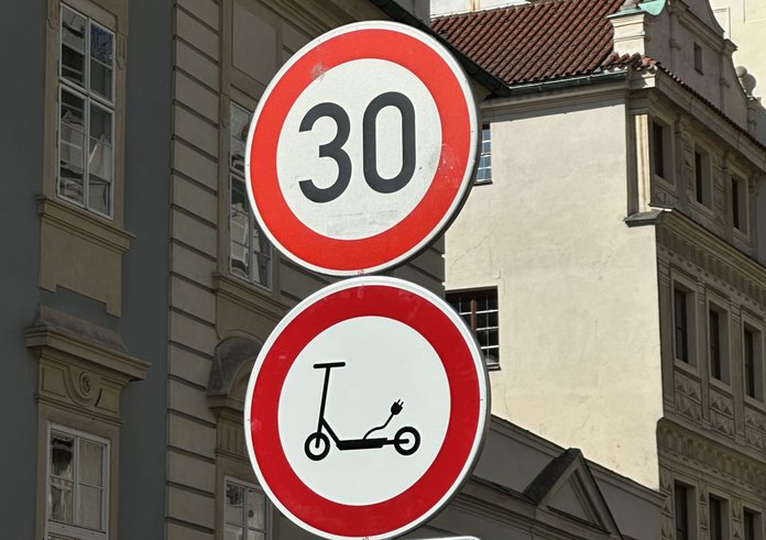 zákaz elektrokoloběžek
