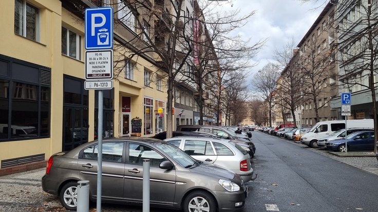 zóna placeného stání v Praze 6