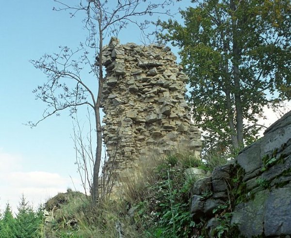 Zřícenina hradu Janštejn