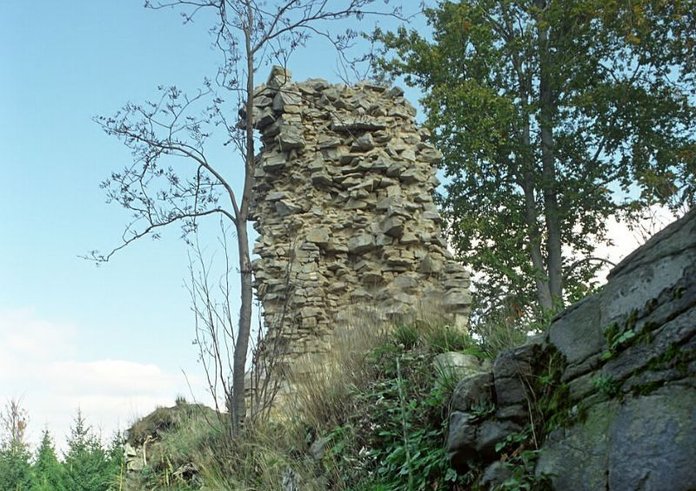 Zřícenina hradu Janštejn