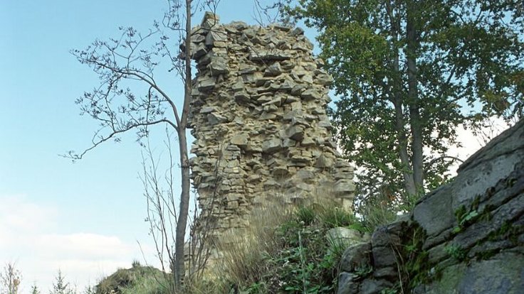 Zřícenina hradu Janštejn
