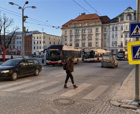 Masarykovo náměstí v Jihlavě