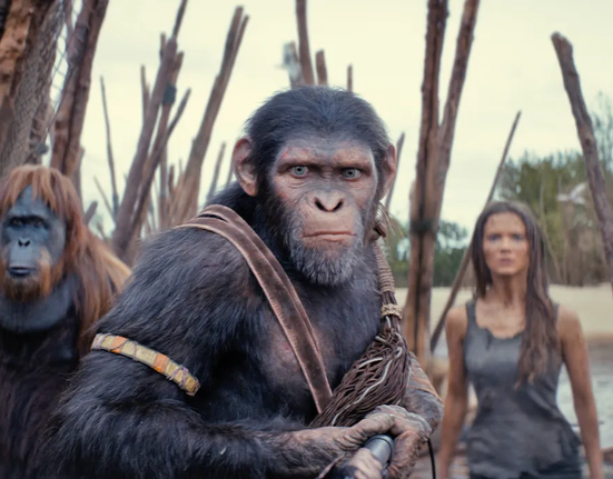 Záběr z filmu Království Planeta opic