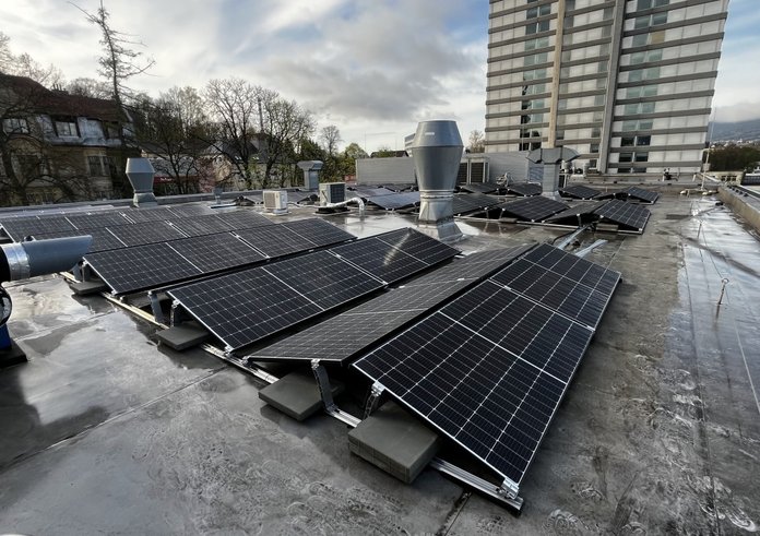 Solární elektrárna na budově Krajského úřadu Libereckého kraje