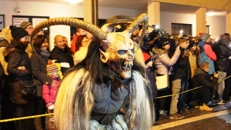 Krampus pochází z rakouských Alp