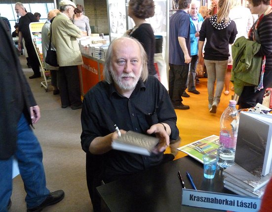 Krasznahorkai_László_in_Könyvfesztivál,_2012