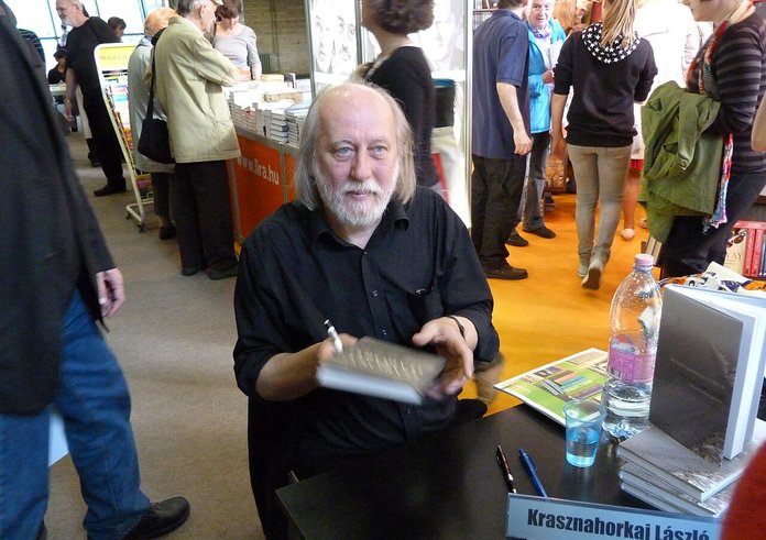 Krasznahorkai_László_in_Könyvfesztivál,_2012