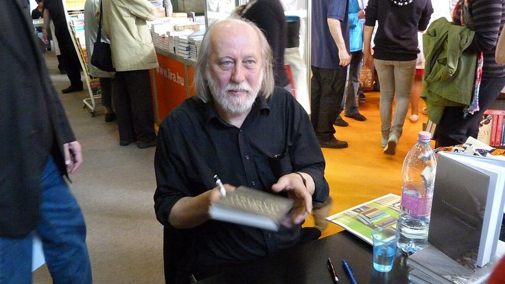 Krasznahorkai_László_in_Könyvfesztivál,_2012