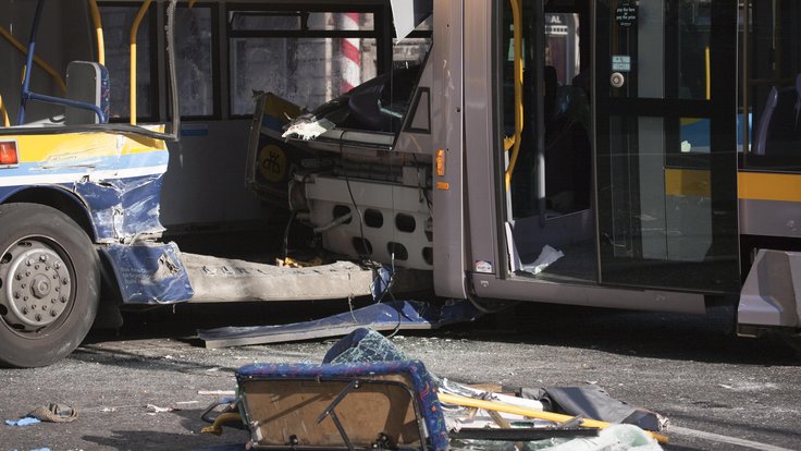 autobusová nehoda
