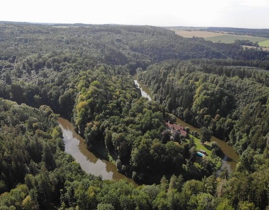Nová chráněná krajinná oblast Lužnice v Jihočeském kraji.