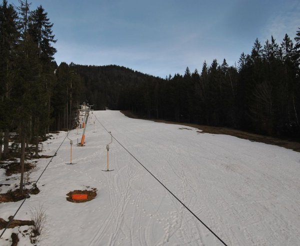 Lyžařům počasí nepřeje