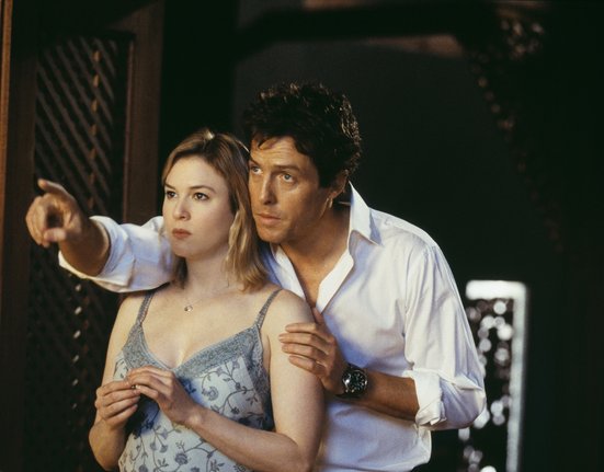 Renée Zellweger a Hugh Grant ve filmu Bridget Jonesová