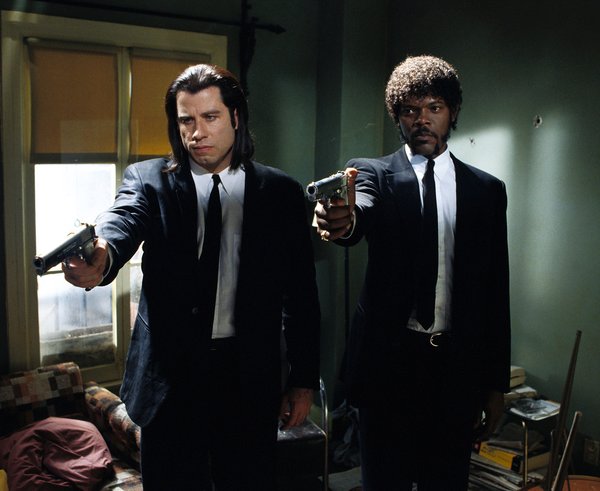 Záběr z filmu Pulp Fiction