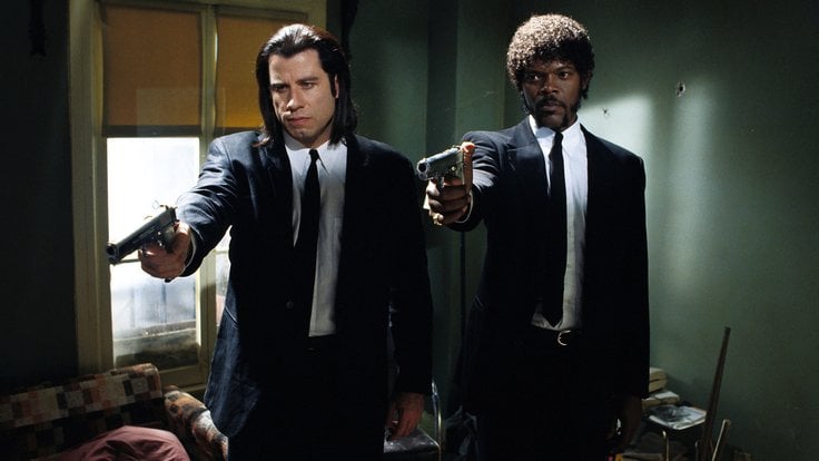 Záběr z filmu Pulp Fiction