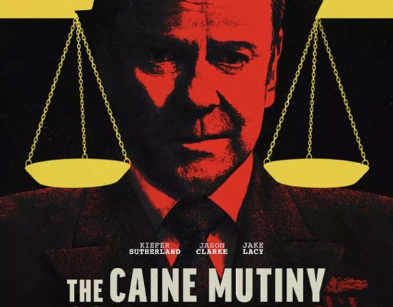 Plakát k filmu The Caine Mutiny Court-Martial
