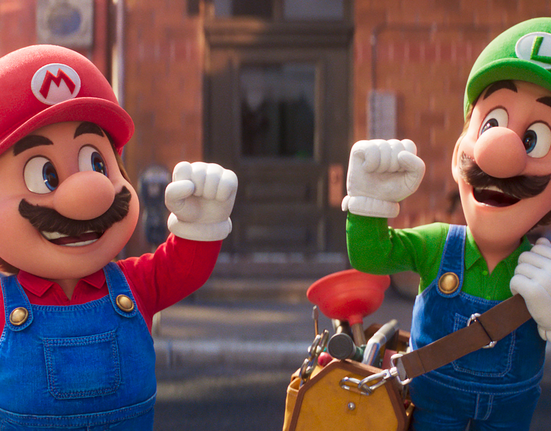 Záběr z fimu  The Super Mario Bros. Movie
