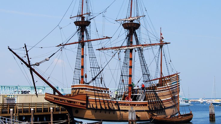 Replika lodi Mayflower