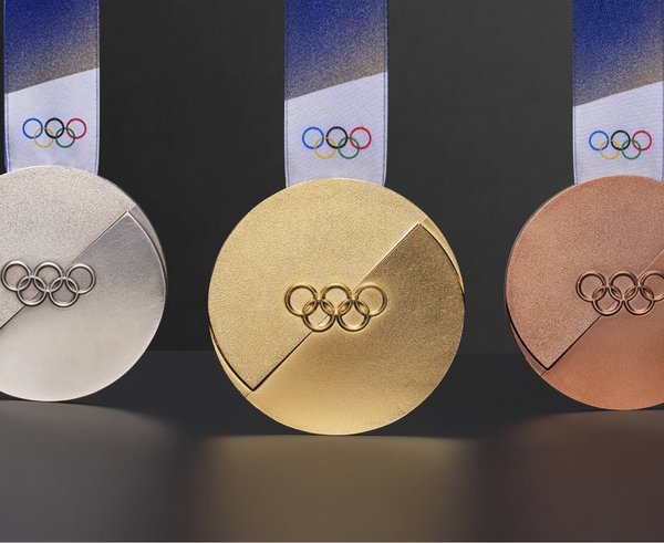 Nové olympijské medaile.
